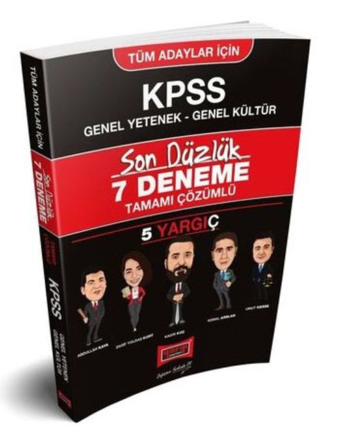 KPSS Genel Yetenek Genel Kültür Tüm Adaylar İçin Son Düzlük Tamamı Çözümlü 7 Deneme