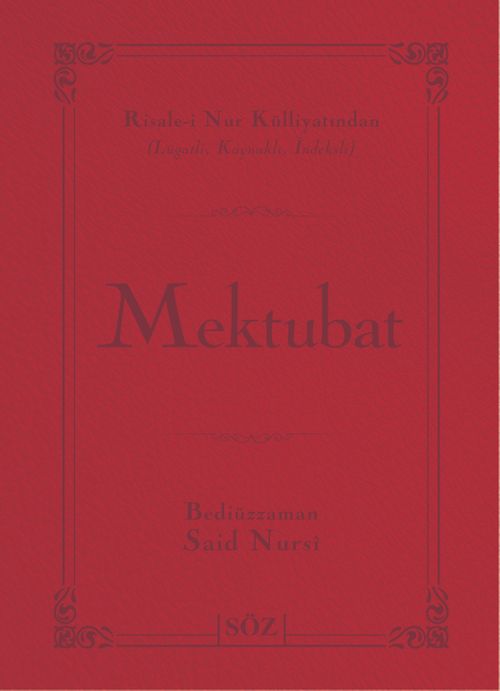 Mektubat (Şamua, İki Renk, İthal Termo Deri Cilt) (Çanta Boy)
