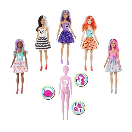 Barbie Color Reveal Renk Değiştiren Sürpriz Bebekler S1 (GMT48)