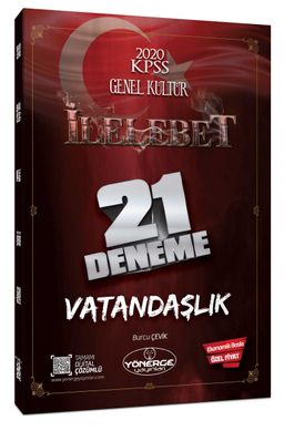 2020 KPSS Genel Kültür İlelebet Vatandaşlık 21 Deneme 