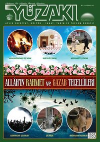 Yüzakı Aylık Edebiyat, Kültür, Sanat, Tarih ve Toplum Dergisi Sayı:185 Temmuz 2020