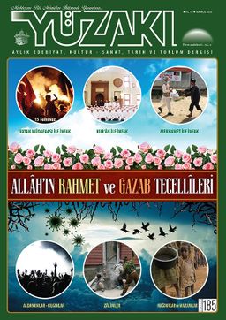 Yüzakı Aylık Edebiyat, Kültür, Sanat, Tarih ve Toplum Dergisi Sayı:185 Temmuz 2020