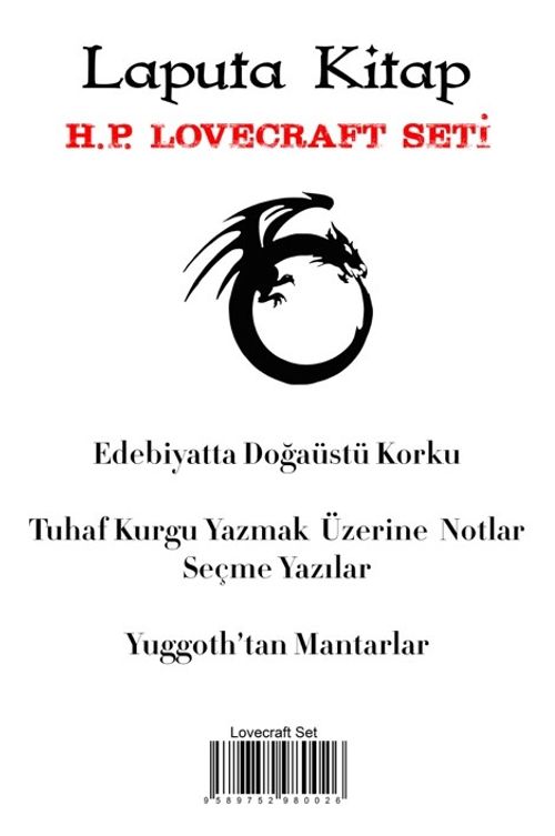 H. P. Lovecraft Seti (3 Kitap)