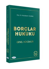 Türk Borçlar Hukuku Genel Hükümler 