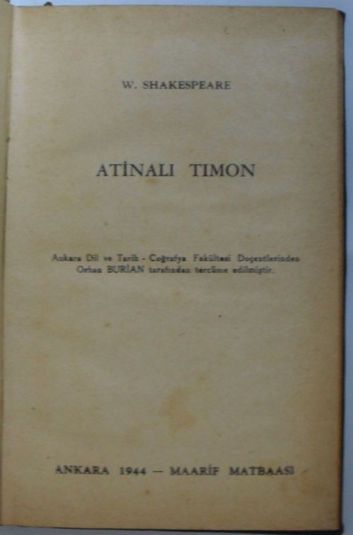 Atinalı Timon Kod: 11-Z-46