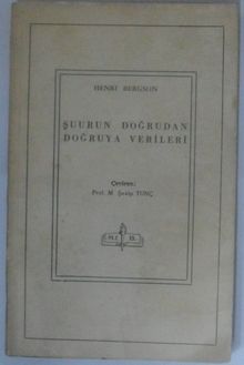 Şuurun Doğrudan Doğruya Verileri Kod: 11-Z-61