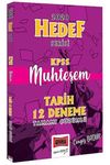 2020 KPSS Muhteşem Tarih Tamamı &Ccedil;&ouml;z&uuml;ml&uuml; 12 Deneme Hedef Serisi