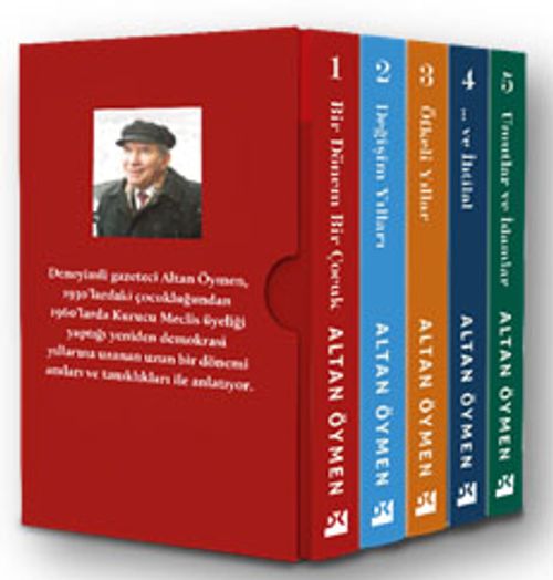 Altan Öymen Anılı Kitaplar Dizisi (5 Kitap)