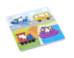 Montessori Ahşap Zeka Oyunları / w-Grip Parts Vehicles