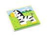 Montessori Ahşap Zeka Oyunları / w-Grip Parts Zebra