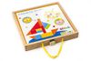 Montessori Ahşap Zeka Oyunları / w-Magnetic Shapes