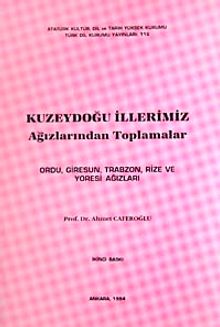 Kuzeydoğu İllerimiz Ağızlardan Toplamalar
