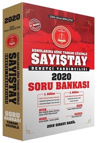 Sayıştay Denetçi Yardımcılığı Soru Bankası