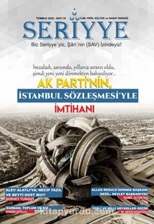 Seriyye İlim, Fikir, Kültür ve Sanat Dergisi Sayı:19 2020