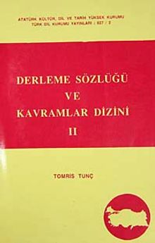 Derleme Sözlüğü ve Kavramlar Dizini II