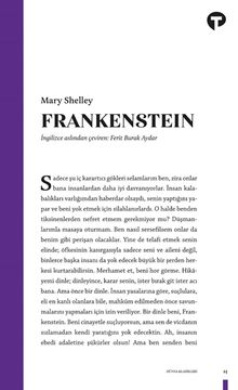 Frankenstein ya da Modern Prometheus