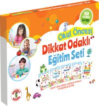 Okul Öncesi Dikkat Odaklı Eğitim Seti (3-4 Yaş)