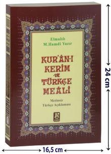 Kur'an-ı Kerim ve Türkçe Meali (Metinsiz Türkçe Açıklaması)