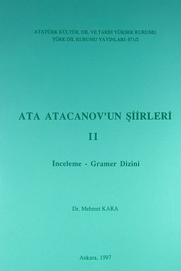 Ata Atacanov'un Şiirleri 2