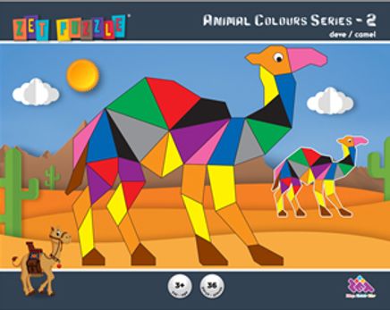 Zet Puzzle Animal Colours Series 2 Deve / Camel