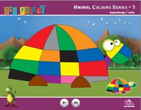 Zet Puzzle Animal Colours Series 1 Kaplumbağa / Turtle
