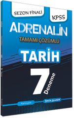 KPSS Tarih Tamamı Çözümlü 7 Deneme
