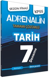 KPSS Tarih Tamamı Çözümlü 7 Deneme
