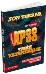 KPSS Son Tekrar Tarih Vatandaşlık Soru Cevap