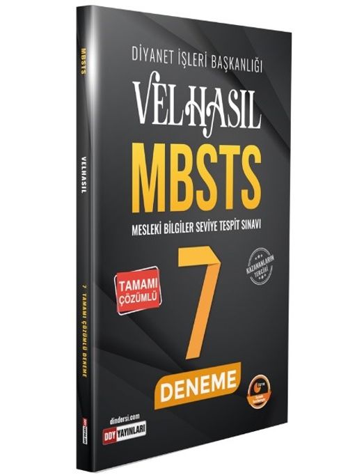 2020 MBSTS Tamamı Çözümlü 7 Deneme