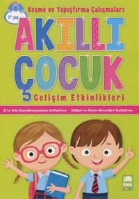 Akıllı Çocuk Kesme ve Yapıştırma Çalışmaları Gelişim Etkinlikleri (3+ Yaş)