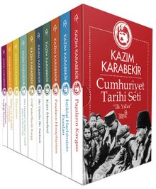 Cumhuriyet Tarihi Seti İlk Yıllar (10 Kitap) - Kazım Karabekir