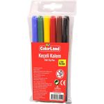 Colorland Keçeli Kalem Pvc 6'lı(KEC02)