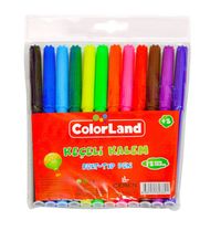 Colorland Keçeli Kalem 12'Li Pvc Color(KEC01)