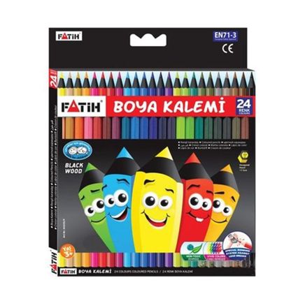 Fatih 24'lü Black Wood Tam Boy Kuruboya(FA33225)