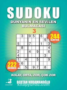 Sudoku Kolay Orta Zor Çok Zor 3