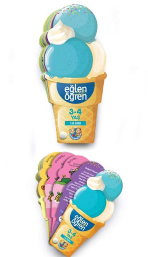 Eğlen Öğren Ice Cream 3-4 yaş
