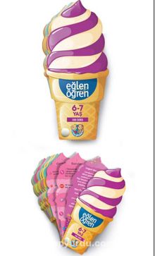 Eğlen Öğren Ice Cream 6-7 yaş - Bilinmeyen Yazar