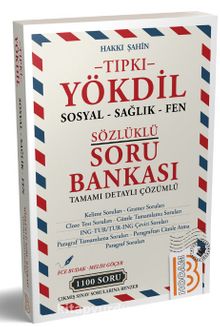 YÖKDİL Sosyal Sağlık Fen Sözlüklü Soru Bankası - Hakkı Şahin