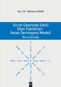 Ücret Üzerinden Etkili Olan Faktörler : İnsan Sermayesi Modeli Bursa Örnegi