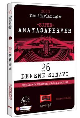 2020 KPSS Tüm Adaylar İçin ANAYASAPERVER Süper 26 Deneme