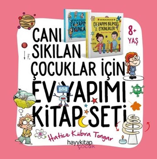 Canı Sıkılan Çocuklar İçin Ev Yapımı (2'li Kitap Seti)