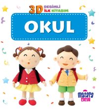 3D Resimli İlk Kitabım – Okul