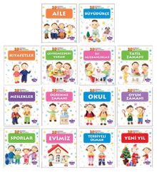 3D Resimli İlk Kitabım – SET (14 Kitap) - Kolektif