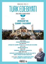 Türk Edebiyatı Aylık Fikir ve Sanat Dergisi Sayı: 562 Ağustos 2020	