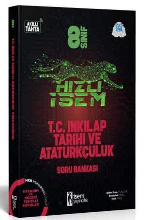 8. Sınıf Hızlı İsem İnkılap Tarihi ve Atatürkçülük Soru Bankası 