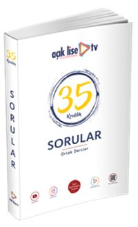 35 Kredilik Sorular Ortak Dersler