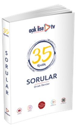 35 Kredilik Sorular Ortak Dersler