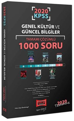 2020 KPSS Genel Kültür ve Güncel Bilgiler Tamamı Çözümlü 1000 Soru