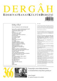 Dergah Edebiyat Sanat Kültür Dergisi Sayı:366 Ağustos 2020