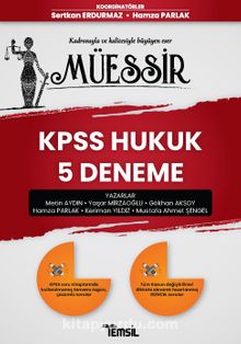 Müessir KPSS Hukuk 5 Deneme - Kolektif
